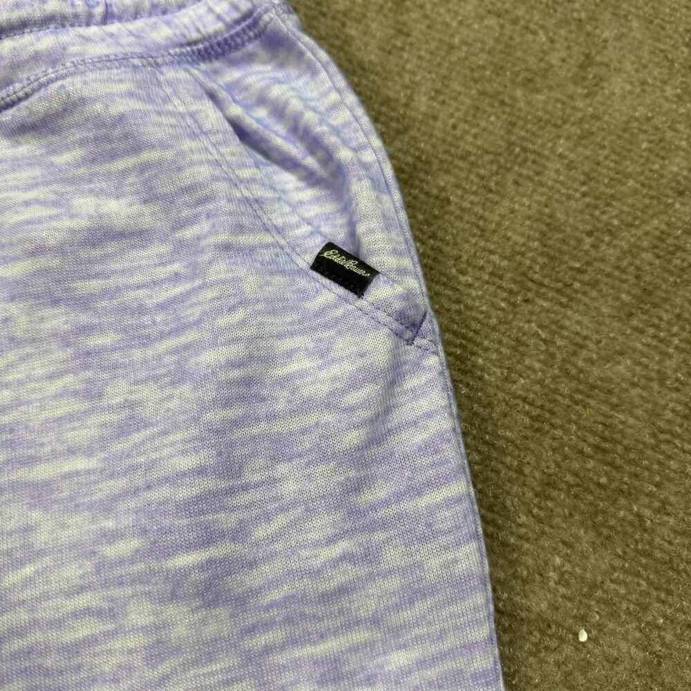 Eddie Bauer Girls Space Dye Jogger Pants Set of 2 Pink Purple Kids Size M 10/12 - Picture 4 of 8